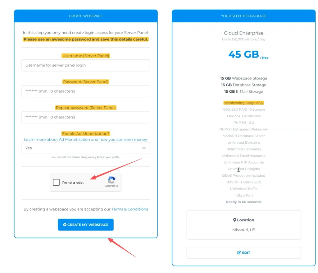 图片[9]-HubuHost免费主机 60GB存储、不限流量、带宽1Gbps、在线率99.95-搞定建站